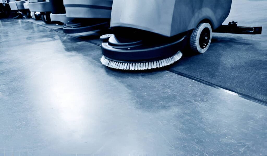 polishing and buffing marble