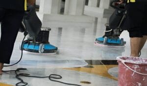 DIY Marble Floors Polishing at Home